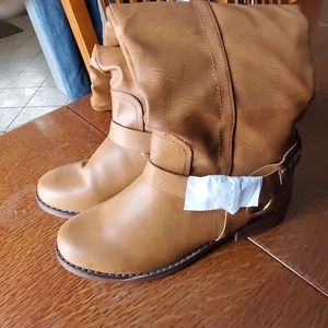 XOXO Mauricia Tall Riding BOOTS 367 Tan 7.5 US